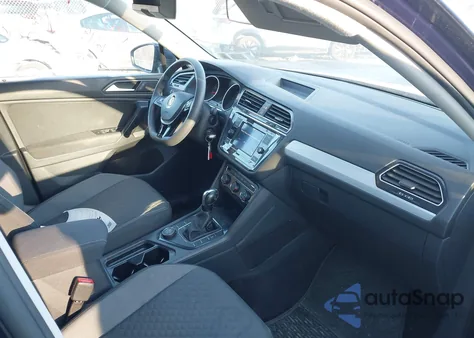 2021 Volkswagen Tiguan 2.0T S from USA, damaged, VIN 3VV0B7AXXMM101596